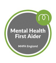 Mental Health First Aider logo - MHFA England